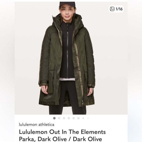 lululemon athletica Jackets & Blazers - Lululemon Out In The Elements Parka
